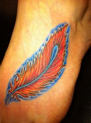 Phoenix feather by Goose