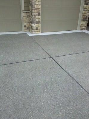 Concrete Staining and sealing