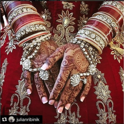 Bridal henna