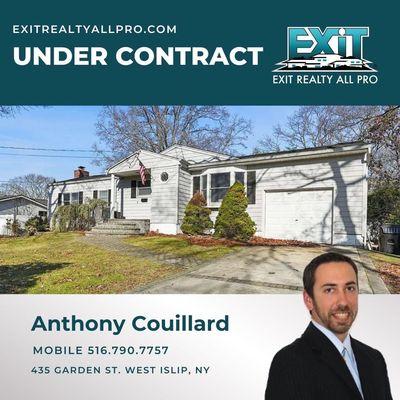 435 garden st. West islip is recently under contract. Looking to sell your home? Give me a call today.