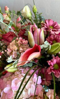 The most amazing collection of flowers in the perfect pink tones.