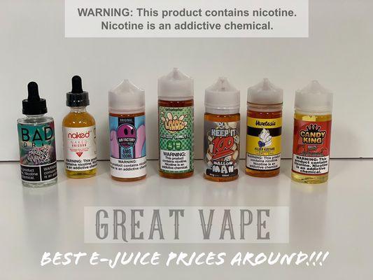 Best E-Juice Prices Around