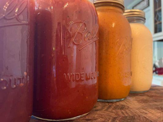 Homemade Sauces