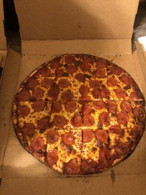 One 2 16" 1-Topping Pizza Special pepperoni