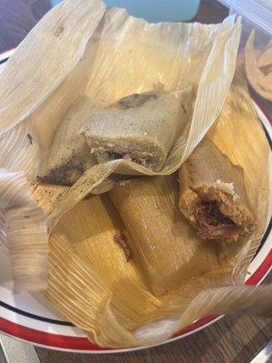 carnitas & birria tamales