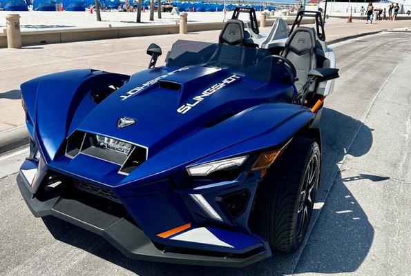 RENT FROM
CLEARWATER SLINGSHOT. Slingshot Car Rentals
in Clearwater, Florida by J&M. See the beaches in style.