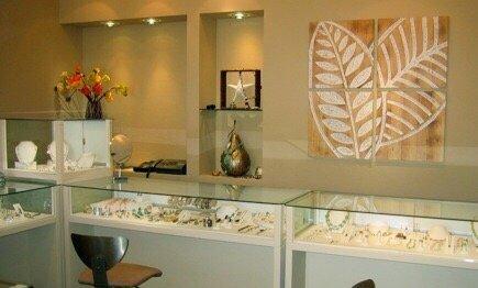 Interior of Yahn's Jewelry.