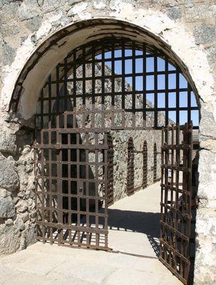 Main Gate to the Yuma Territorial Prison- 1876