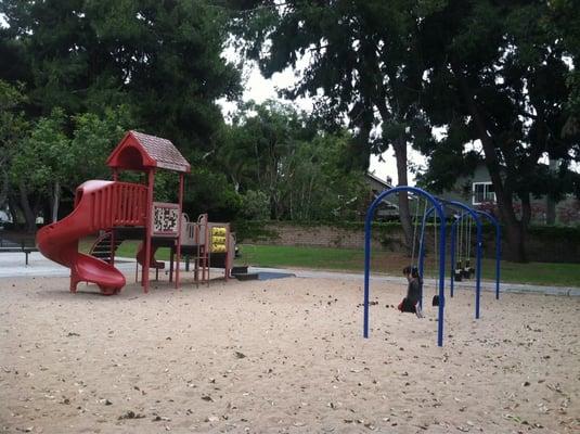 Second , smaller playground