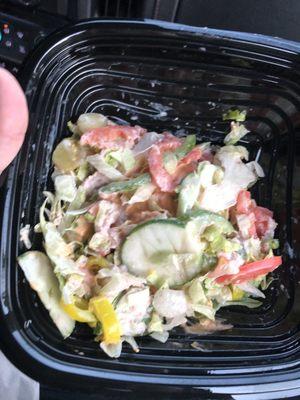 Supposedly a salad