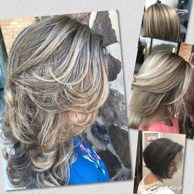 Balayage/ Hair Cut/short Bob /color correction