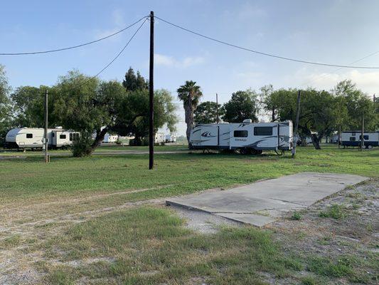 Lots of spacious RV lots