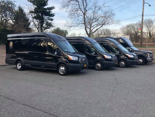 Our new fleet of luxury vehicles is here for you!