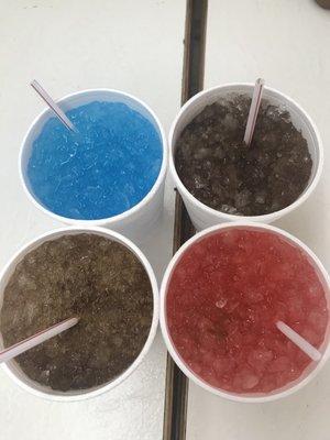 Drinks that will rival Sonic, ocean water and cherry limeade are must haves if you come here!