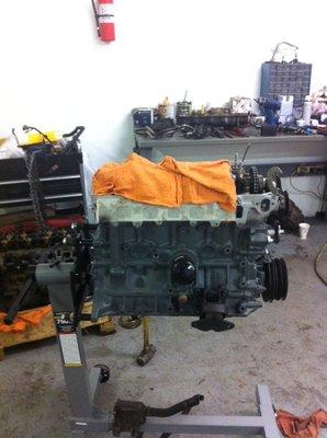 Toyota R22 engine rebuild