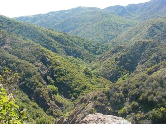 The Santa Monica Mountains... in our backyard!