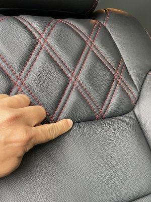 Car leather seat