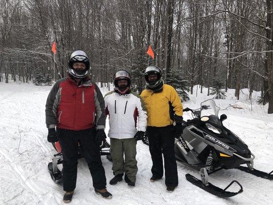 Snowmobile Vermont - Mount Snow