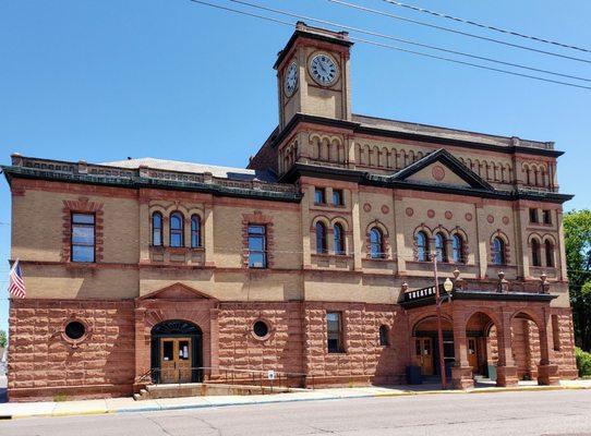 Facade for Calumet Theater