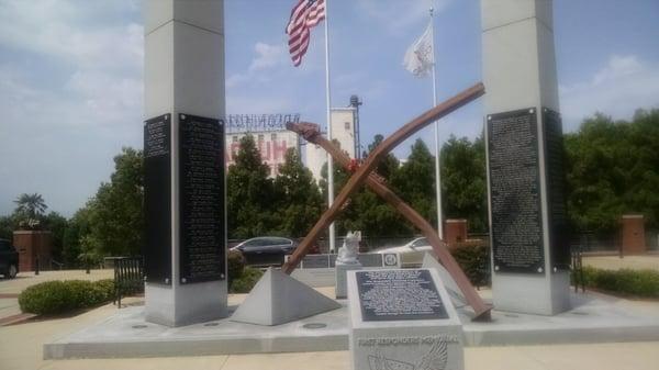 The Memorial to honor heroes!