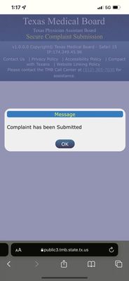 Complaint