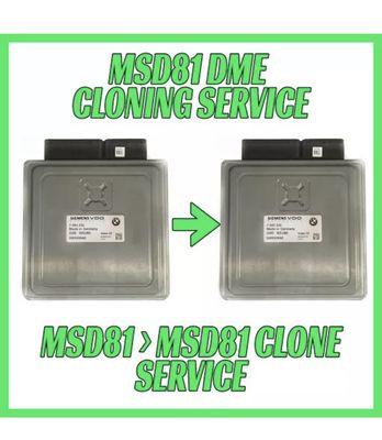 DME cloning for all BMW models!!!! MSD80 /81, MEVD,MG1 etc...