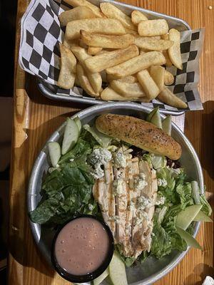 Wisconsin Waldorf Salad and Steak Fries - Extra Side