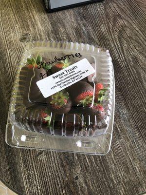 Chocolate covered strawberries