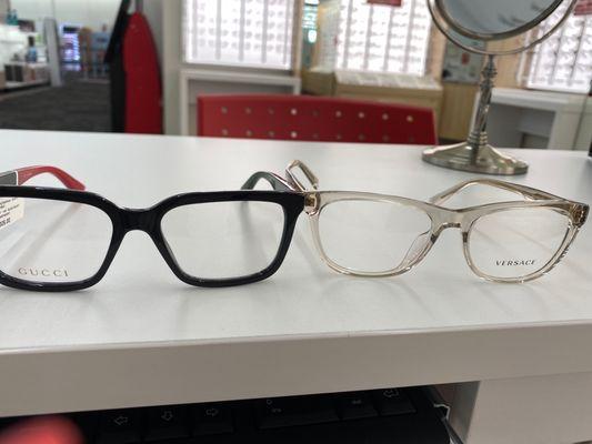 Offer Gucci and Versace eyewear