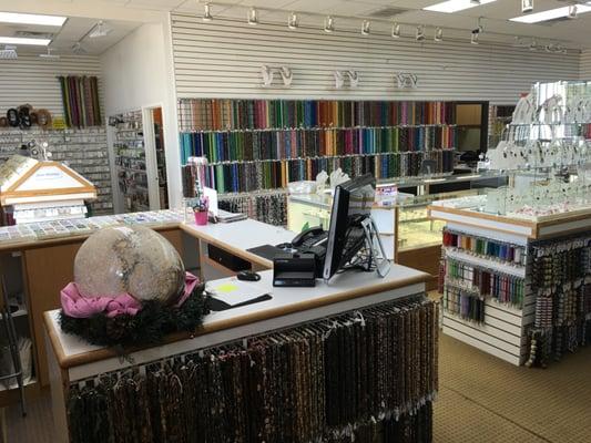 Our products in store are high quality gemstones, beads and more! Stop by to check out our latest sales! #beadsunlimiteddallas