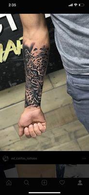 Tattoo done by Eloy SD Rodríguez