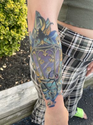 Recent neotraditional work done by a Anthony.