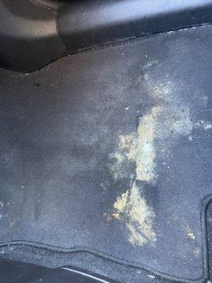 The before - front passenger floor