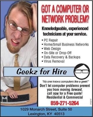 Geekz for Hire