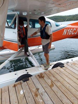 Arriving from Grand Marais