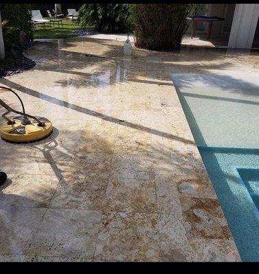 Hot & Cold Pressure Washing
Deck Cleaning and Restoration 
Driveway & Concrete Cleaning
Gutter Cleaning
Roof Washing
Window Cleaning