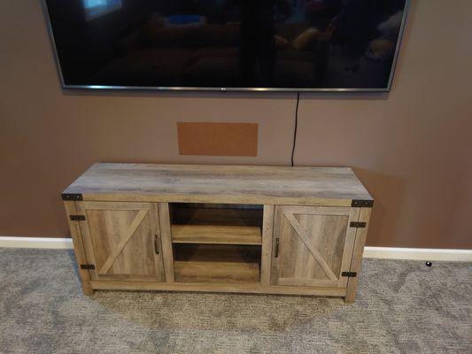 TV stand assembly