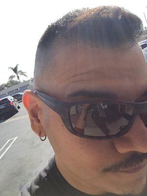 Cut and high fade on point as always.. thanks Lee!!