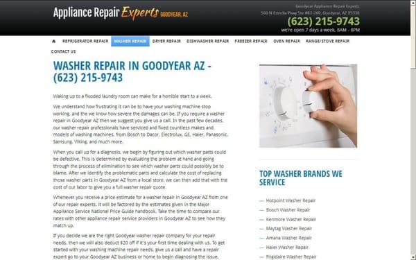 Goodyear Appliance Repair Experts Fast and Reliable Appliance Repair http://www.appliancerepair-goodyearaz.com