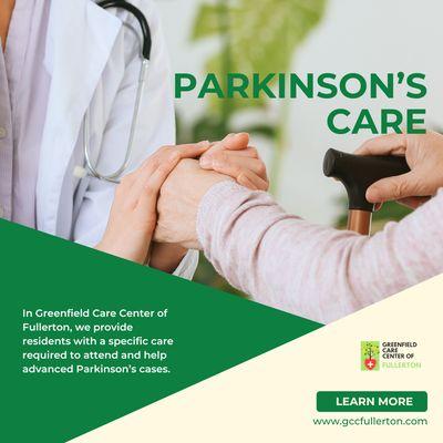 Specialized Parkinson's care in our facility enhances resident's well-being through tailored support and compassionate care.