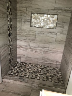 Very happy with my shower, can't wait to use it. Chris and crew were very professional and created the bathroom of our dreams.