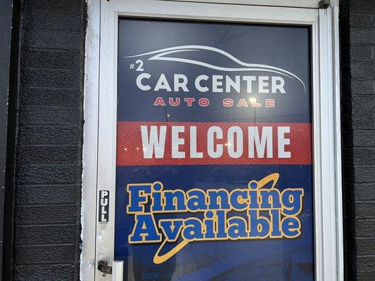 Care center Bridgeview front door