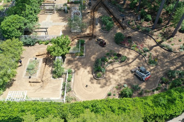 sod install at botanical gardens