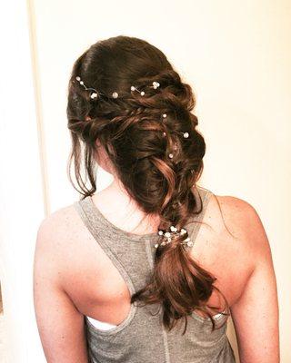 Game of thrones inspired updo