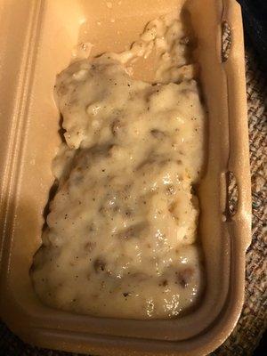 Biscuits w/ gravy