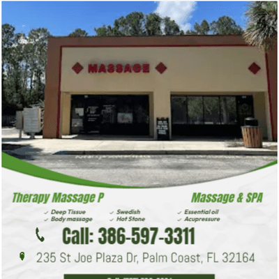 Therapy Massage P Address: 235 St Joe Plaza Dr, Palm Coast, FL 32164