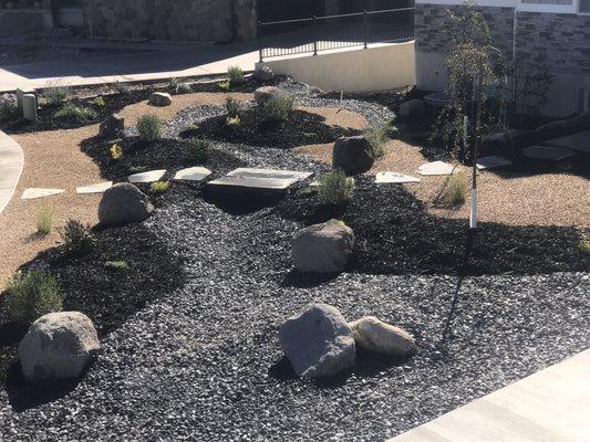 CMC & CI. Dry Scaping