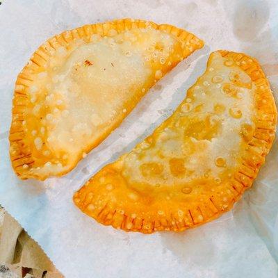 Empanadas, chicken and beef