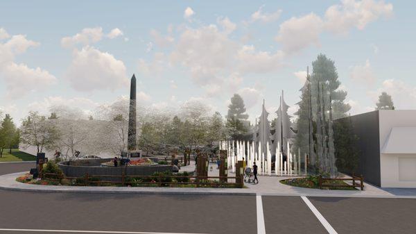 Hope Plaza (render), Paradise, CA