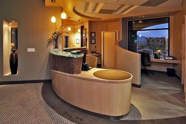 Front desk at Virgin Valley Dental Mesquite NV